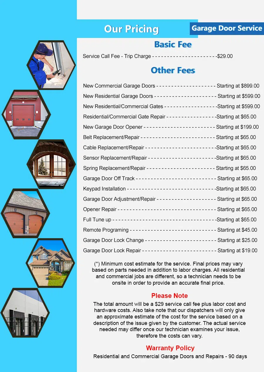 Neighborhood Garage Door Service Dallas, TX 469-440-9173